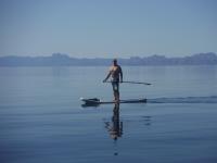 We loved the calm waters at anchor when we could paddle all along the shoreline exploring.